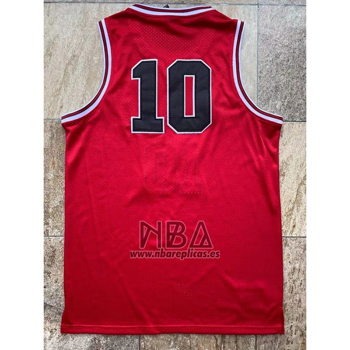 Camiseta Shohoku Sakuragi NO 10 Rojo